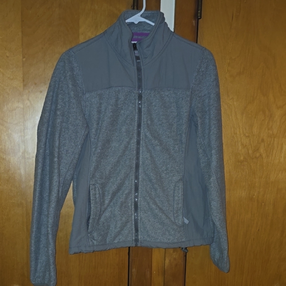 Aeropstale Women's Gray Full-Zip Jacket